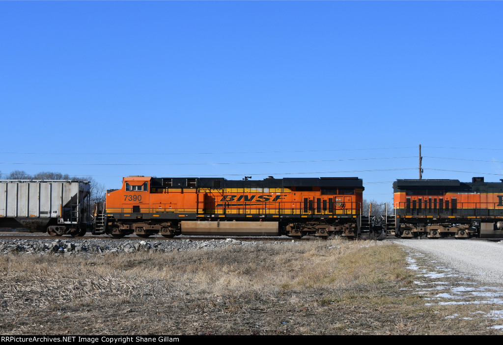 BNSF 7390 Roster shot